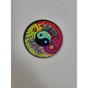 Yin Yang Wing Slammer Metal Pog Vintage 1994 Retro Game Nostalgia Stack ‘N Smack